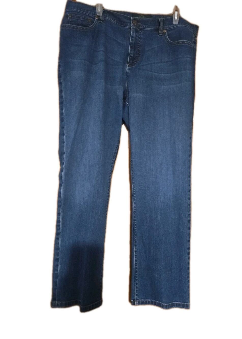 LRL Lauren Jeans Co. Jeans Size 16W Womenโs Blue Classic Straight